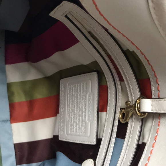 REDUCED!! Authentic Coach purse - leather! - Picture 4 of 6